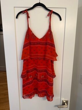 Show Me Your MuMu Tiered Mini Dress